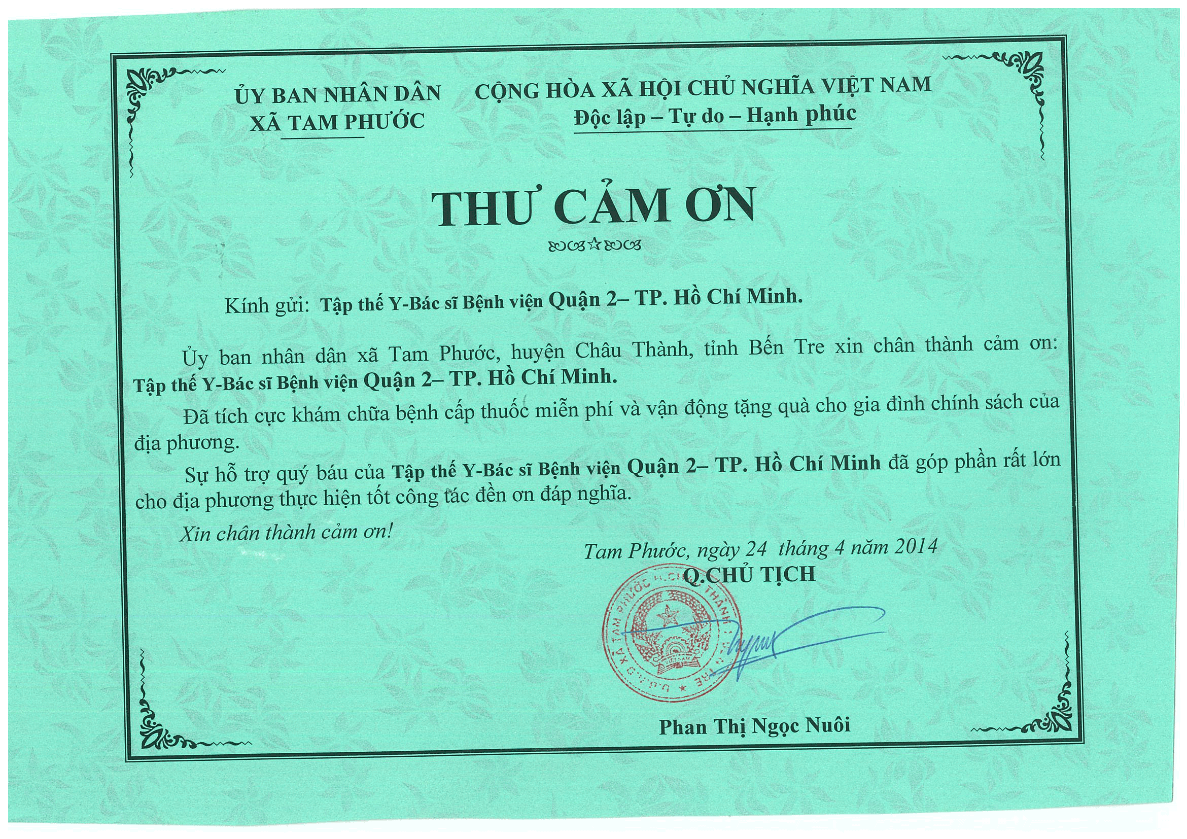 hệ sinh thái khoẻ đẹp